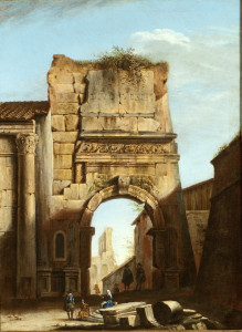 Giovanni Ghisolfi - Arch of Titus