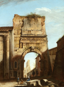 Giovanni Ghisolfi - Arch of Titus