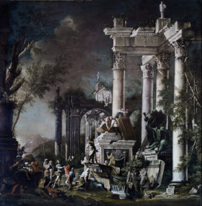 The Monogrammist GAE - Alexander at the Tomb of Achilles