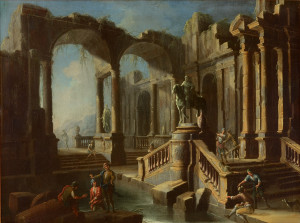 Capriccio by Pietro Cappelli - 2 of a pair
