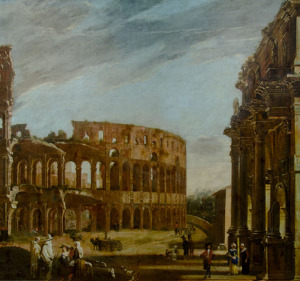 Viviano Codazzi View of Colosseum