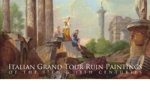 17th and 18th C. Capriccio Paintings